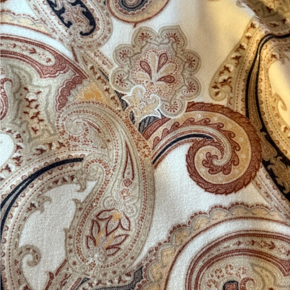 Linda Allard Ellen Tracy Jacket Size 14 Beige Cashmere Wool Leather Trim Blazer - Picture 2 of 12